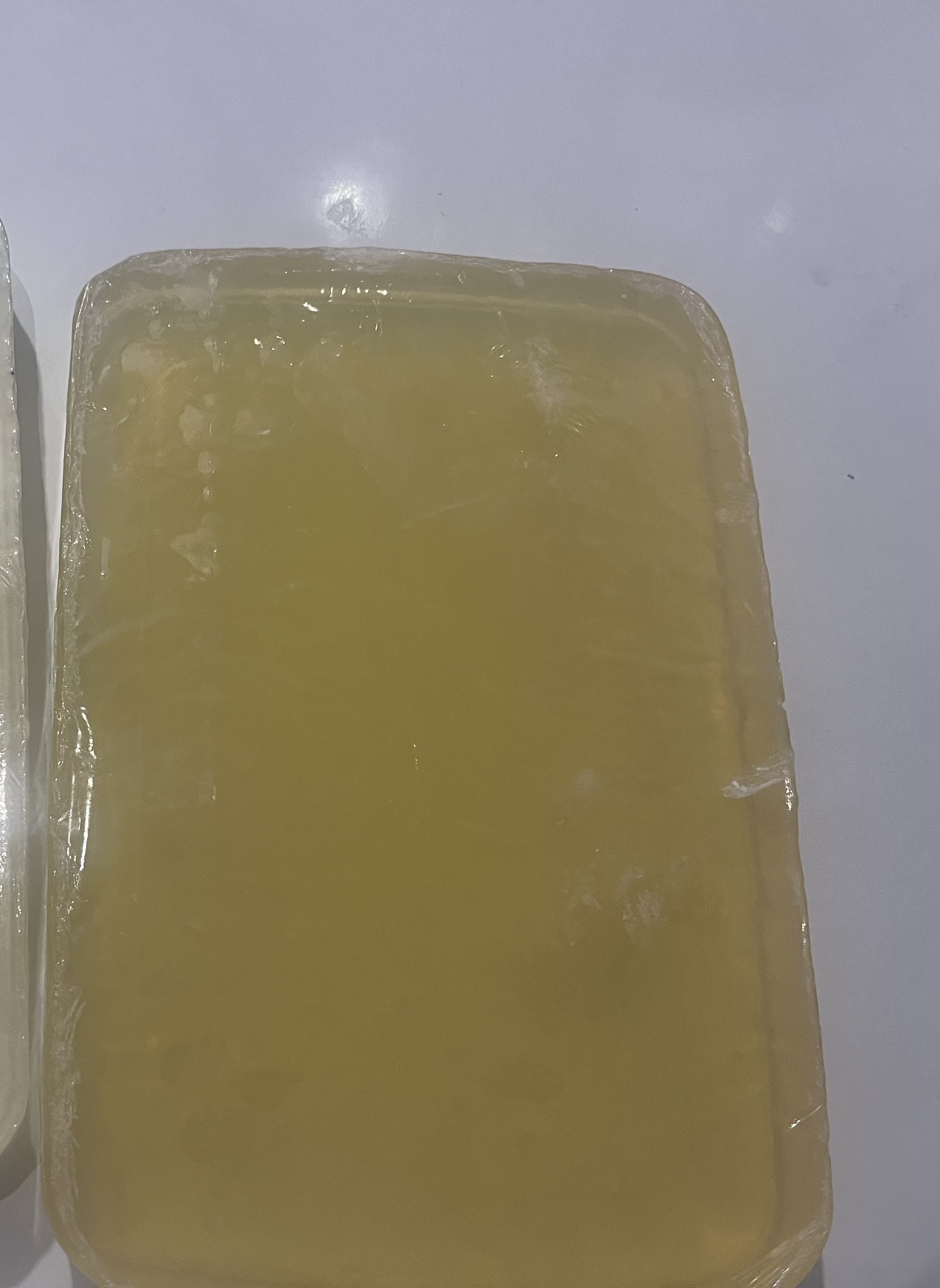 پایه صابون گلیسرین شفاف عسلی